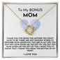 BONUS MOM | LOVE KNOT | BLUE HEART