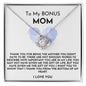 BONUS MOM | LOVE KNOT | BLUE HEART