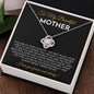 BEAUTIFUL MOTHER | LOVE KNOT | BLACK & GOLD