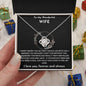 WIFE |LOVE KNOT NECKLACE | BLACK