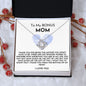 BONUS MOM | LOVE KNOT | BLUE HEART