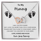 MOMMY | INTERLOCK | BABY FEET