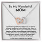 WONDERFUL MOM | INTERLOCKING | WHITE