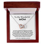WONDERFUL MOM | INTERLOCKING | WHITE