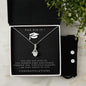 YOU DID IT | ALLURING NECKLACE AND EARRINGS | BLACK