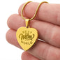 BEST MOM | ENGRAVED HEART NECKLACE