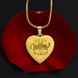BEST MOM | ENGRAVED HEART NECKLACE