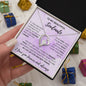 SOULMATE | FOREVER LOVE NECKLACE | PURPLE