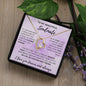 SOULMATE | FOREVER LOVE NECKLACE | PURPLE