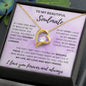 SOULMATE | FOREVER LOVE NECKLACE | PURPLE