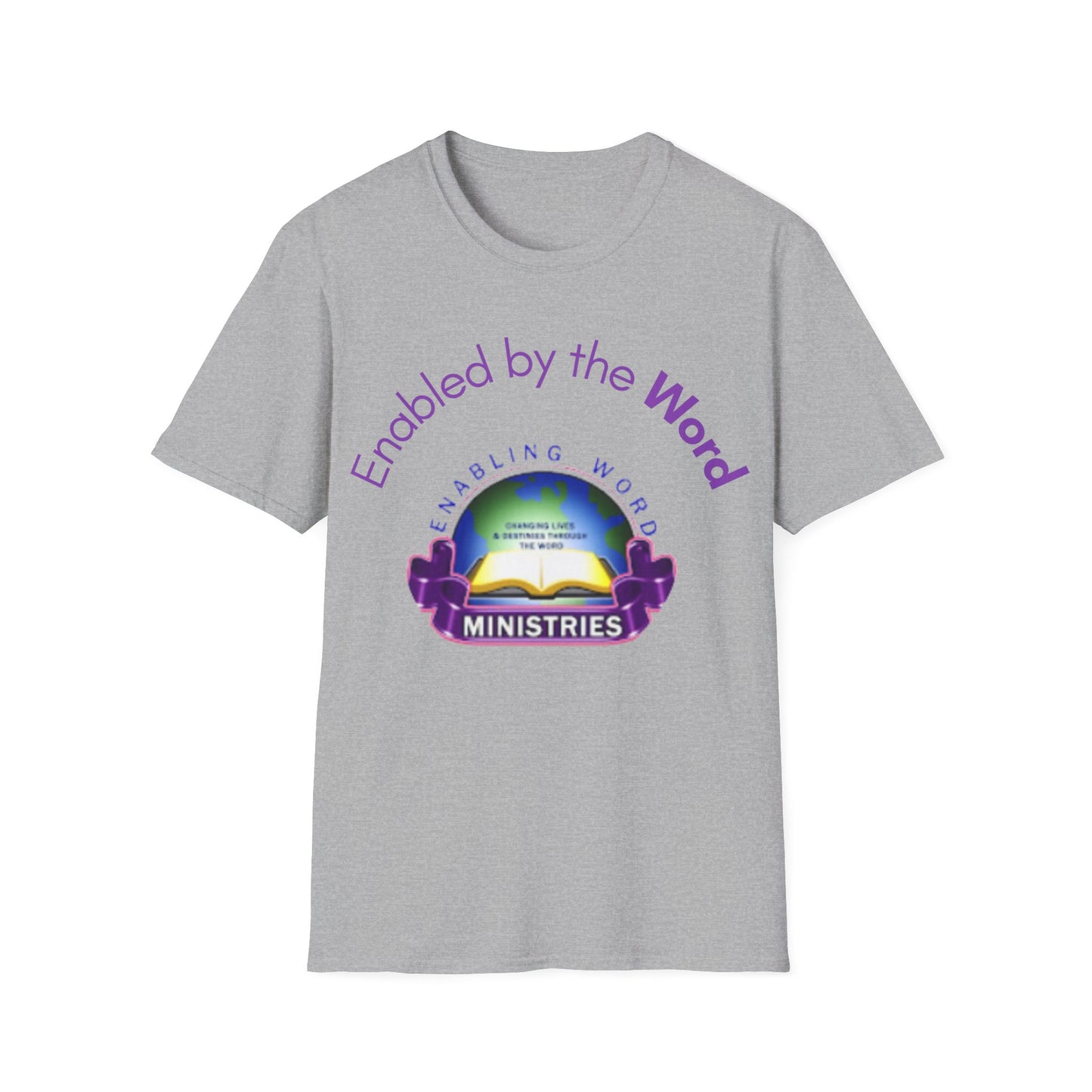 Inspirational Message T-Shirt - A Life Transformed by God's Word, Faith Apparel, Christian Gift, Unisex Tee, Ministry Shirt, Spiritual Wear
