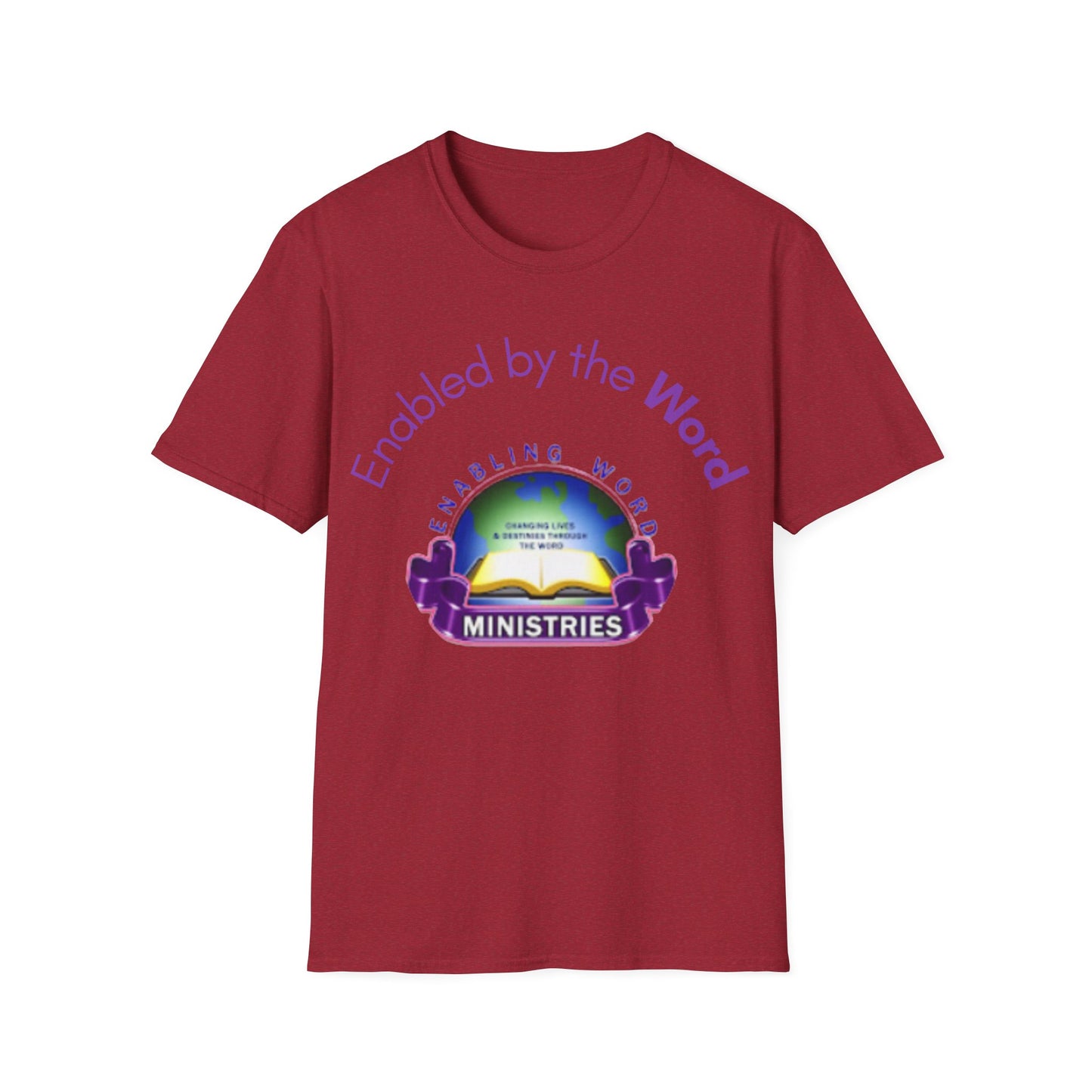 Inspirational Message T-Shirt - A Life Transformed by God's Word, Faith Apparel, Christian Gift, Unisex Tee, Ministry Shirt, Spiritual Wear