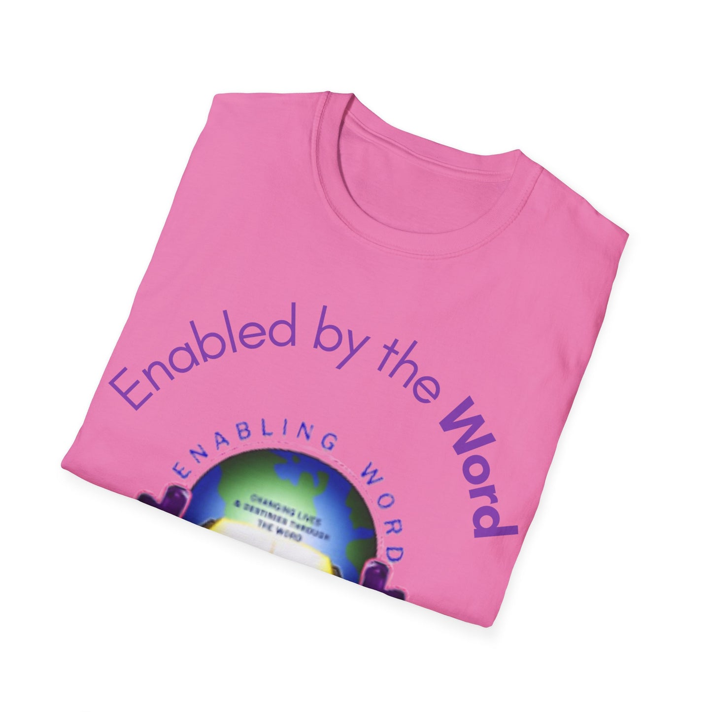 Inspirational Message T-Shirt - A Life Transformed by God's Word, Faith Apparel, Christian Gift, Unisex Tee, Ministry Shirt, Spiritual Wear