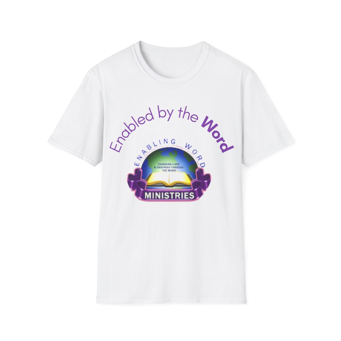 Inspirational Message T-Shirt - A Life Transformed by God's Word, Faith Apparel, Christian Gift, Unisex Tee, Ministry Shirt, Spiritual Wear
