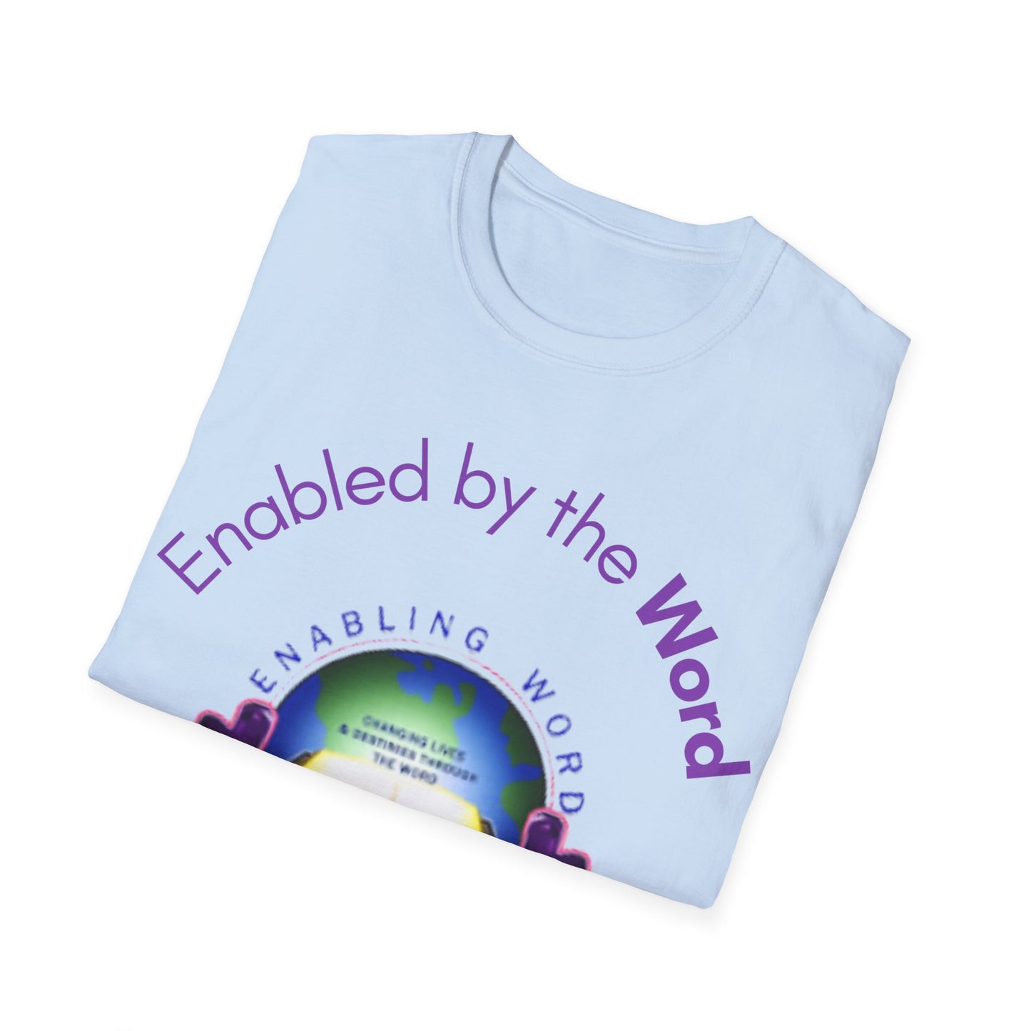 Inspirational Message T-Shirt - A Life Transformed by God's Word, Faith Apparel, Christian Gift, Unisex Tee, Ministry Shirt, Spiritual Wear