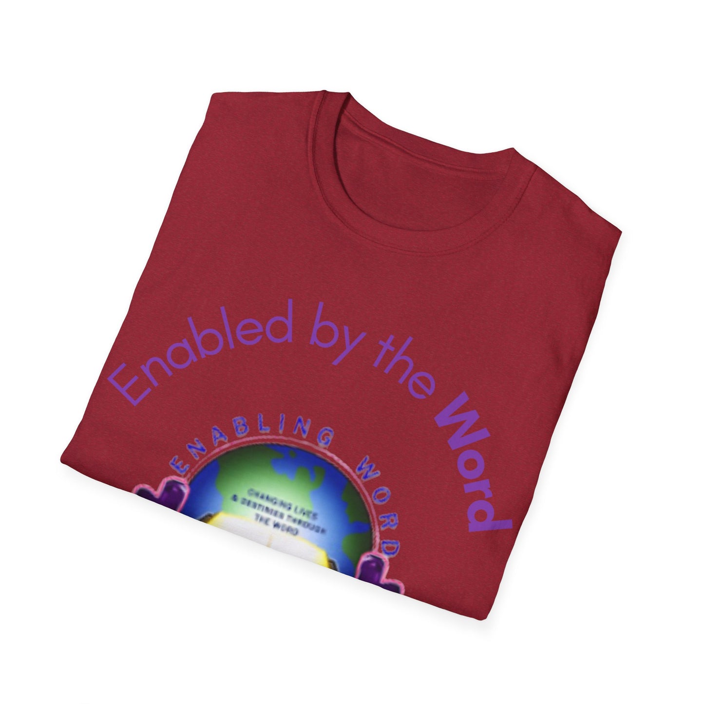 Inspirational Message T-Shirt - A Life Transformed by God's Word, Faith Apparel, Christian Gift, Unisex Tee, Ministry Shirt, Spiritual Wear