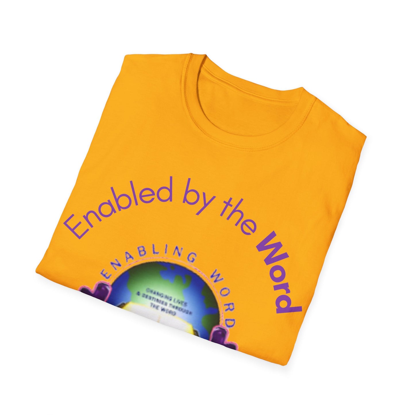 Inspirational Message T-Shirt - A Life Transformed by God's Word, Faith Apparel, Christian Gift, Unisex Tee, Ministry Shirt, Spiritual Wear