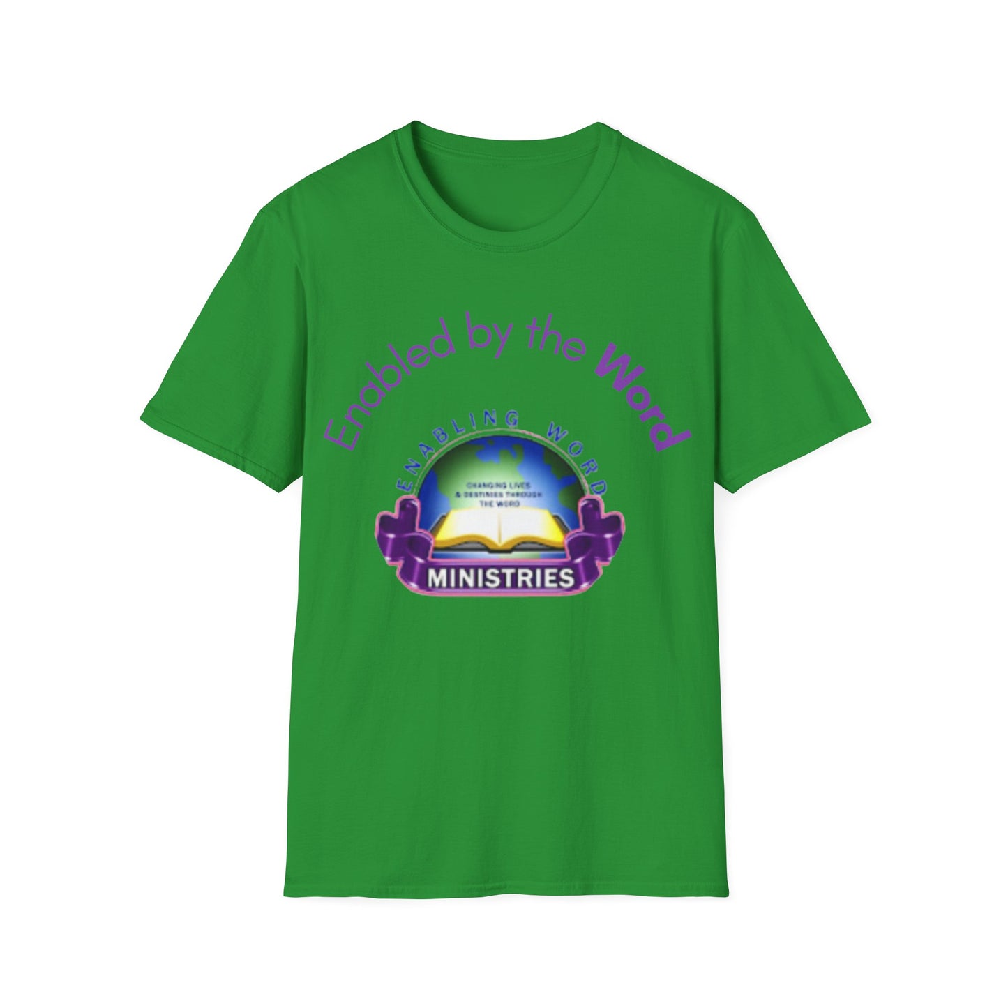 Inspirational Message T-Shirt - A Life Transformed by God's Word, Faith Apparel, Christian Gift, Unisex Tee, Ministry Shirt, Spiritual Wear