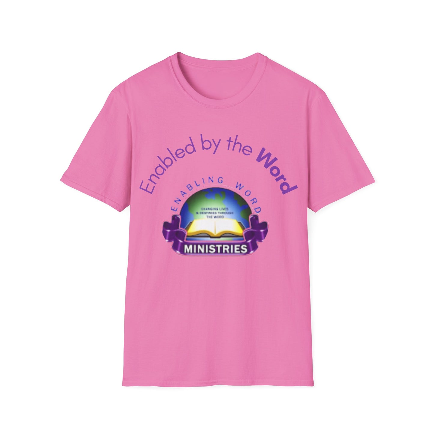 Inspirational Message T-Shirt - A Life Transformed by God's Word, Faith Apparel, Christian Gift, Unisex Tee, Ministry Shirt, Spiritual Wear