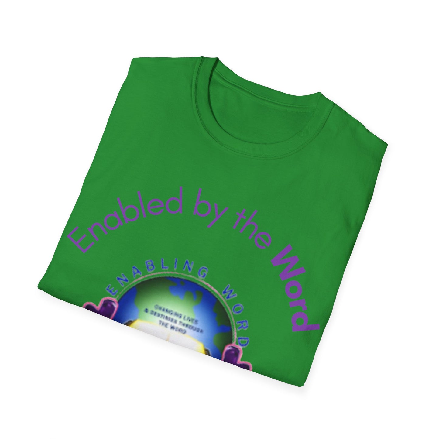 Inspirational Message T-Shirt - A Life Transformed by God's Word, Faith Apparel, Christian Gift, Unisex Tee, Ministry Shirt, Spiritual Wear
