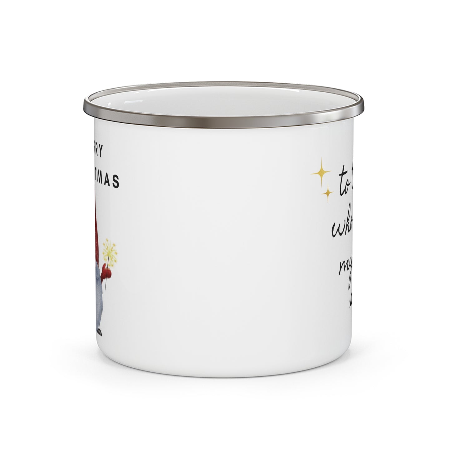 Christmas Sing - Enamel Camping Mug