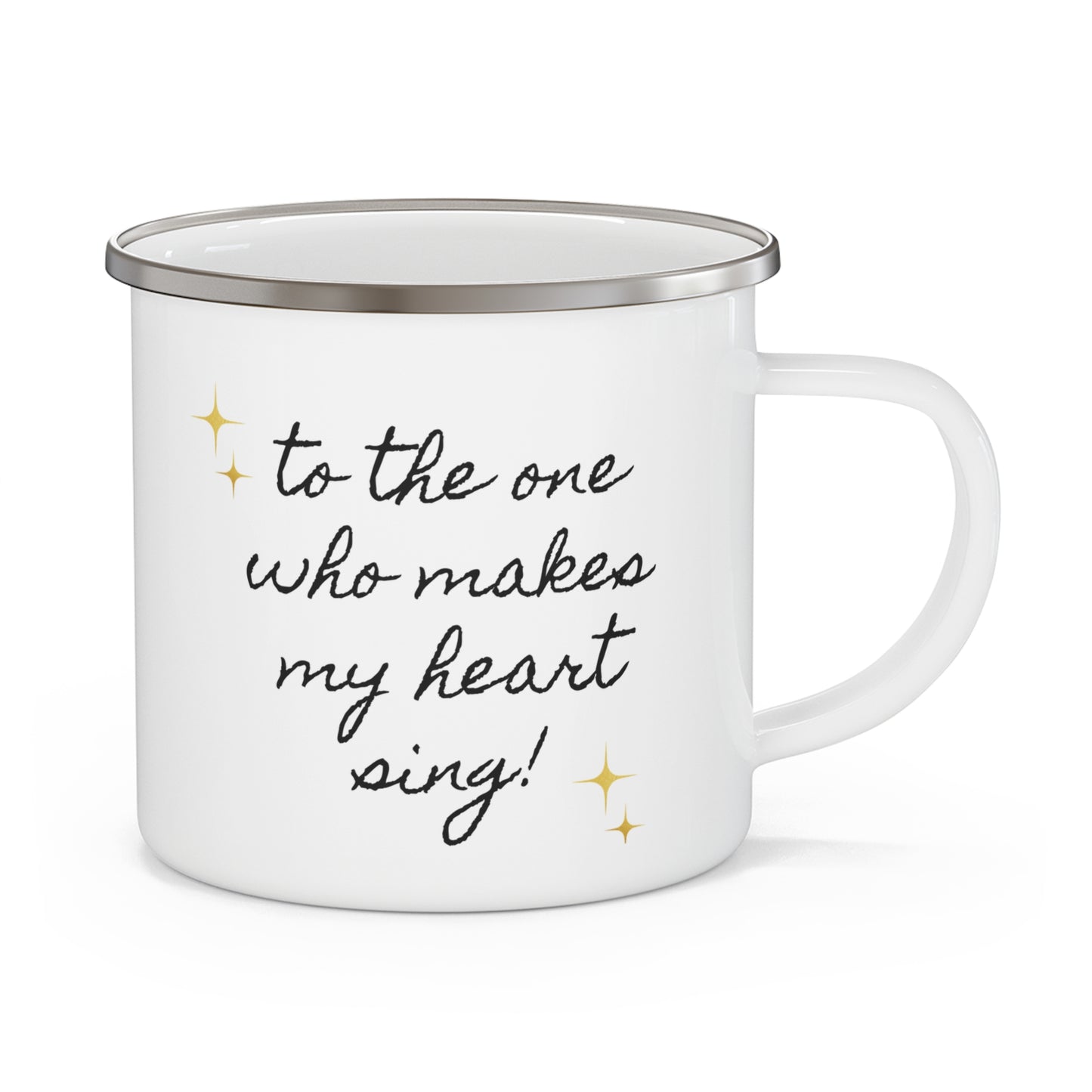 Christmas Sing - Enamel Camping Mug