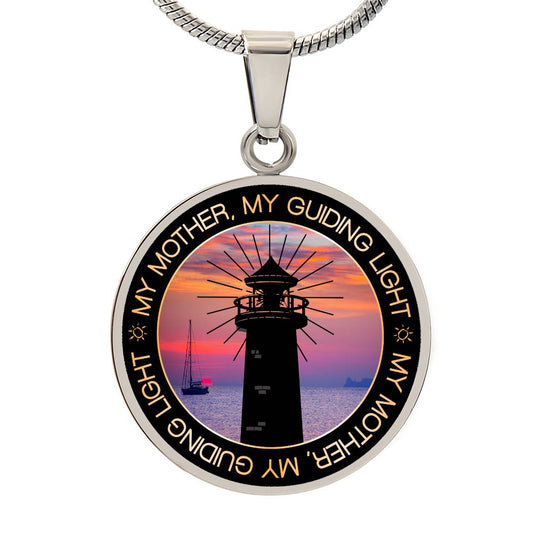 CIRCLE NECKLACE - My Mother, My Guiding Light