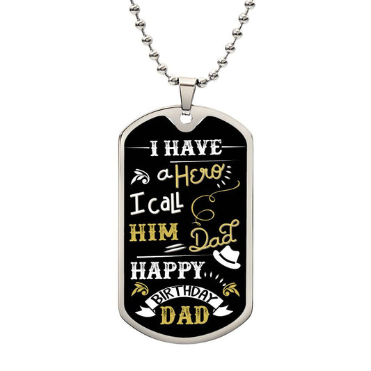 DOG TAG - Happy Birthday