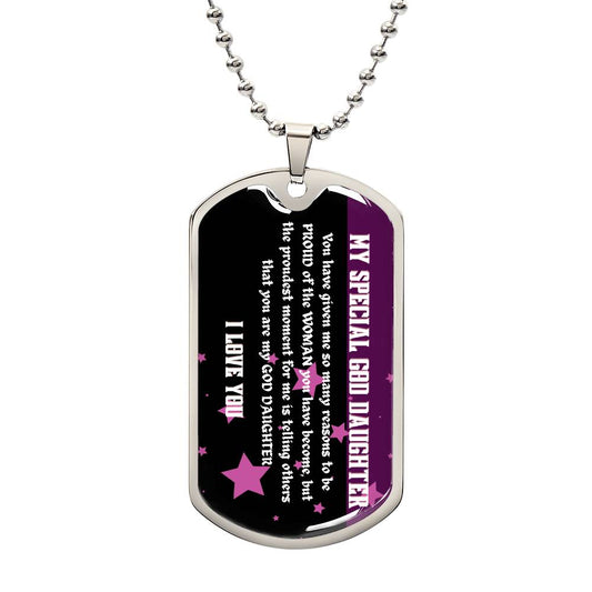 DOG TAG | Special God daughter