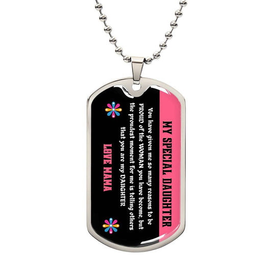 DOG TAG | Special Daughter | Mama