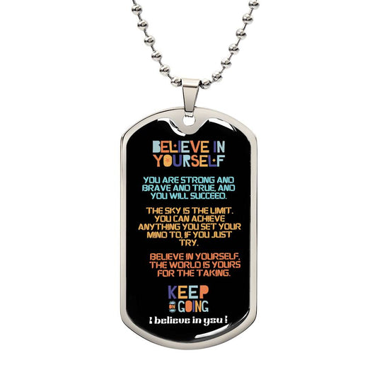 DOG TAG | Strong & Brave