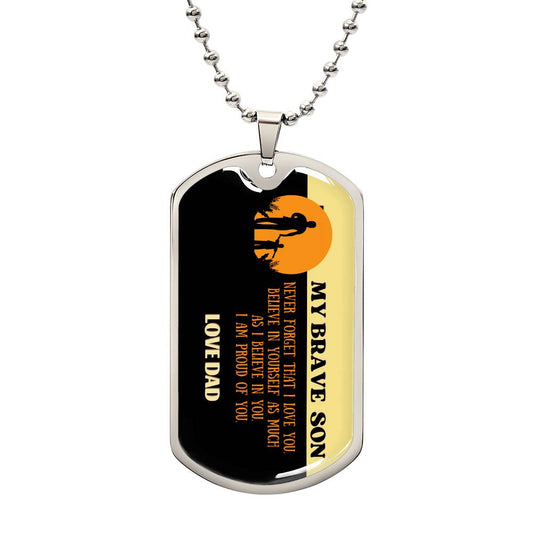 DOG TAG | Brave Son | Dad