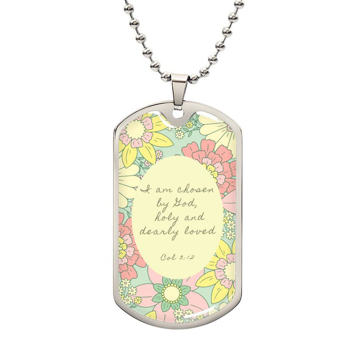 DOG TAG  - Chosen | Flowers