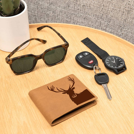 LEATHER WALLET - Deer