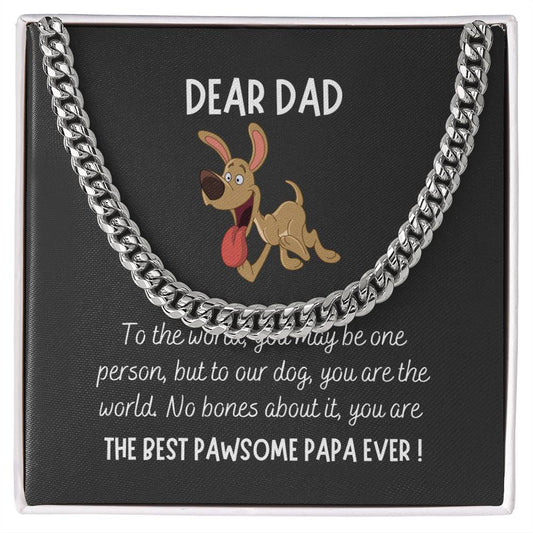 CUBAN LINK | BEST PAWSOME PAPA