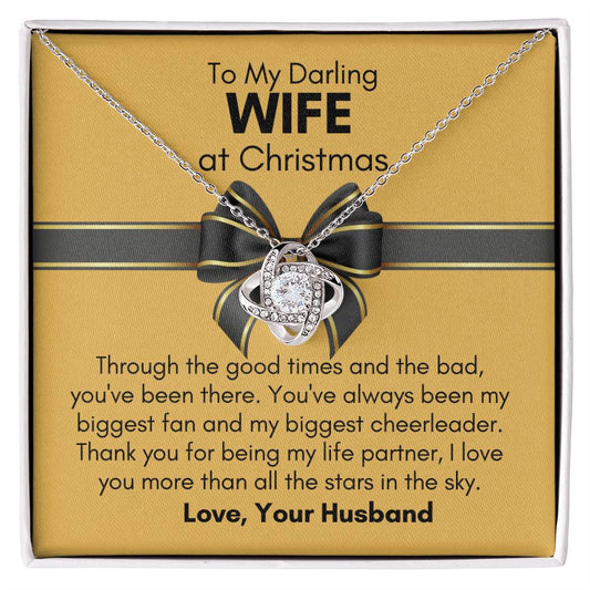 Love Knot Necklace - My Darling Wife