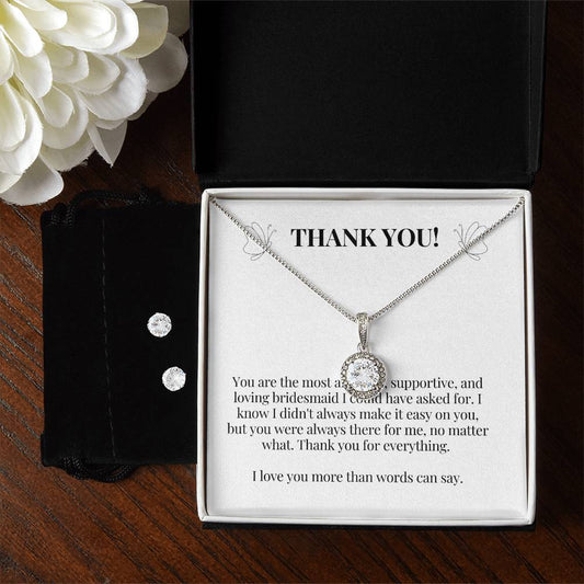 THANK YOU - ETERNAL HOPE Necklace and Earrings