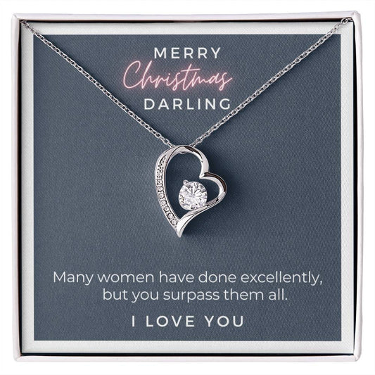 MERRY CHRISTMAS DARLING | FOREVER LOVE NECKLACE