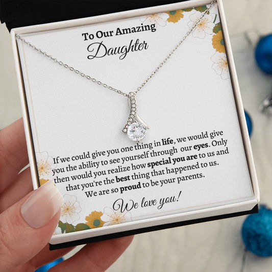 DAUGHTER | ALLURING BEAUTY | FLOWERS | PARENTS