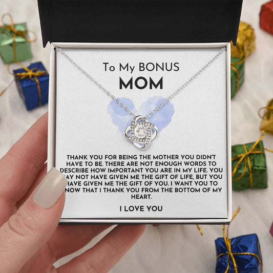 BONUS MOM | LOVE KNOT | BLUE HEART