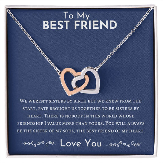 BEST FRIEND | INTERLOCKING HEARTS | D. BLUE