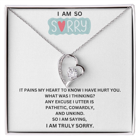 SO SORRY | FOREVER LOVE | WHITE
