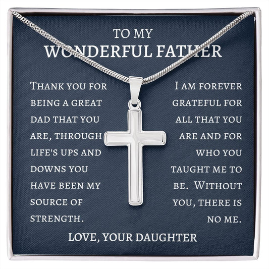 WONDERFUL FATHER | SS CROSS | D. BLUE