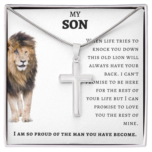 SON | SS CROSS | LION | WHITE